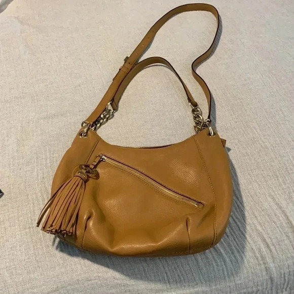 Michael Kors tan/brown leather purse - Picture 3 of 10